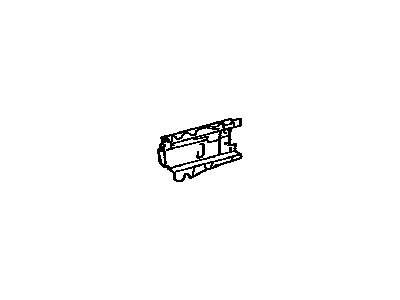 Lexus 57487-48030 Reinforcement, Floor Side Member, NO.1 LH