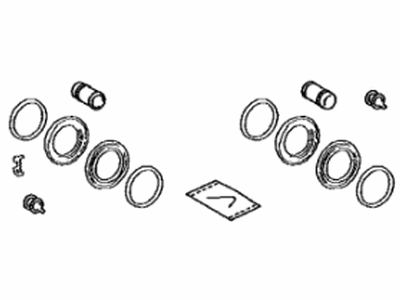 Lexus 04479-11010 Cylinder Kit, Rear Disc