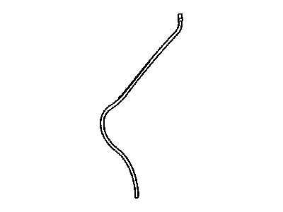 Lexus 63249-0E020 Hose, Sliding Roof Drain