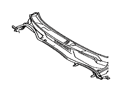 Lexus 55708-53090 Louver Sub-Assy, Cowl Top Ventilator