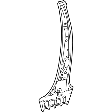 Lexus 61308-0E070 Pillar Sub-Assembly, Center