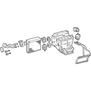 Lexus 87050-30231 Radiator Assembly, Air C