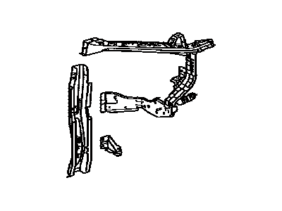 Lexus 53203-0E100 Support Sub-Assy, Radiator