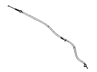 Lexus 46430-53020 Cable Assembly, Parking