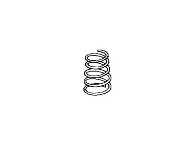 Lexus 48231-0E020 Spring, Coil, Rear