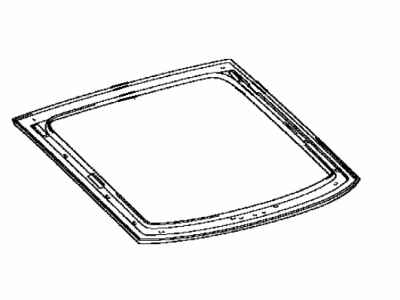 Lexus 68607-0W010 Frame Sub-Assembly, Back