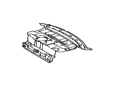 Lexus 64101-33340 Panel Sub-Assembly, Upper