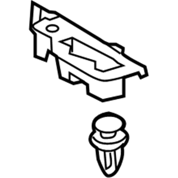 Lexus 58418-60021-E1 Board, Rear Floor, Rear