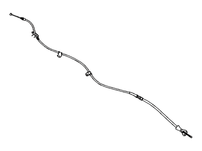 Lexus 46430-33202 Cable Assembly, Parking