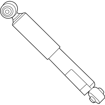 Lexus 48541-78012 ABSORBER, Shock, Rear