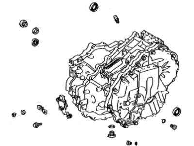 Lexus 30900-76010 TRANSAXLE Assembly, HYBR