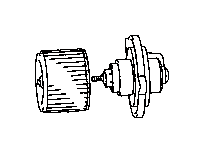 Lexus 87103-60260 Motor Sub-Assy, Blower