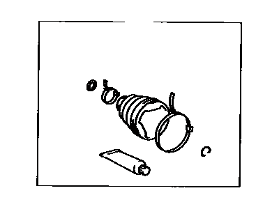 Lexus 04438-32060 Boot Kit, Front Drive Shaft Inboard Joint