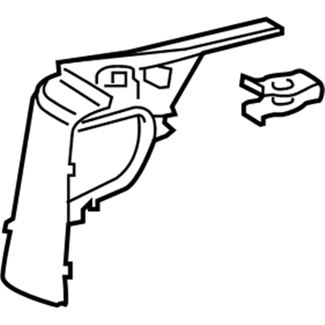 Lexus 58466-78030-C0 Board, Battery Service Cover