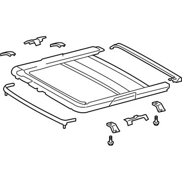 Lexus 63203-30230 Housing Sub-Assy, Sliding Roof