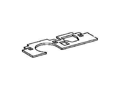 Lexus 64274-53010 Pad, Room Partition, NO.2