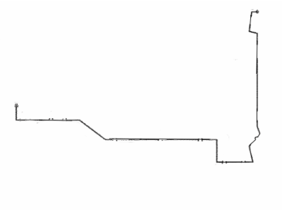 Lexus 47321-33190 Tube, Rear Brake, NO.1