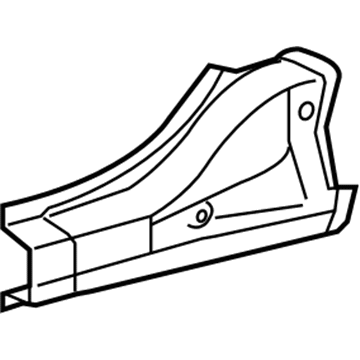 Lexus 61403-06080 Reinforce Sub-Assembly