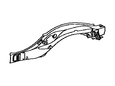 Lexus 57601-50910 Member Sub-Assembly, Rear