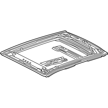 Lexus 63233-48040 Panel, Sliding Roof Housing