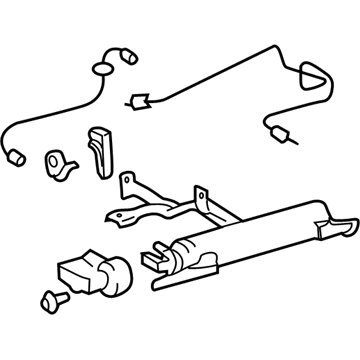 Lexus 48990-48010 Tank Assy, Pneumatic W/Tube