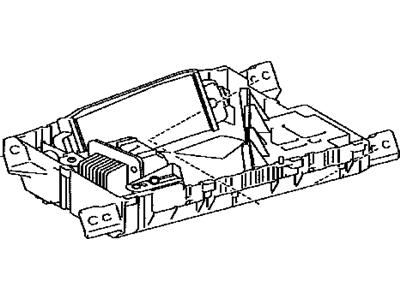 Lexus 83141-78010 Computer, Combination