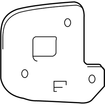 Lexus 81564-50250 Packing, Rear Combination