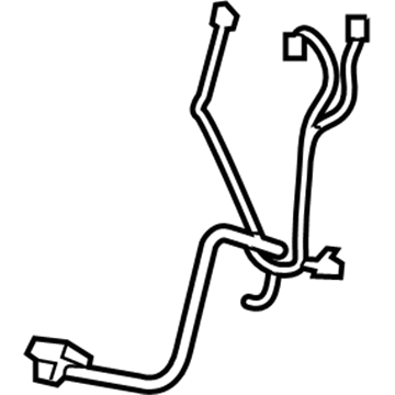 Lexus 8219A-50030 Wire, Front Seat, RH No