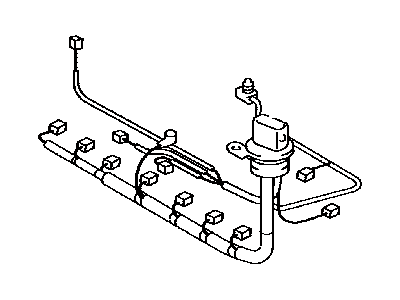 Lexus 82125-53010 Wire, Transmission