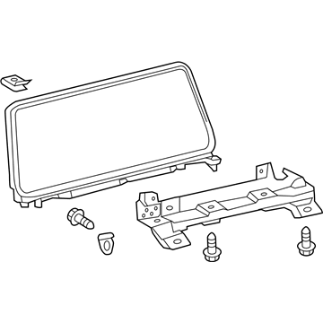 Lexus 86110-0E020 Multi-Display Assy