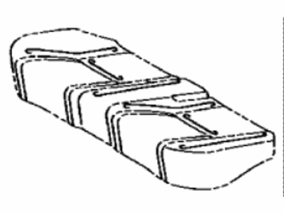 Lexus 71227-75010 Wire, Rear Seat Cushion