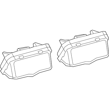 Lexus 81270-33110 Lamp Assy, License Plate