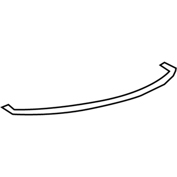 Lexus 64835-53010 Weatherstrip, Back Window Glass, Center