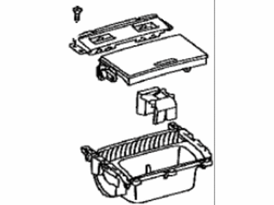 Lexus 55620-30350-F0 Instrument Panel Cup Holder Assembly