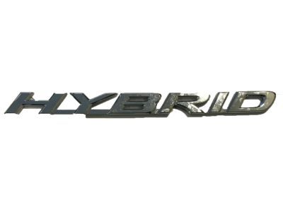 Lexus 75473-0E040 Body Side Name Plate