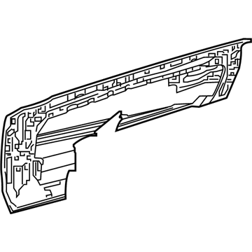 Lexus 67011-11020 Panel Sub-Assembly, Front Door Inside