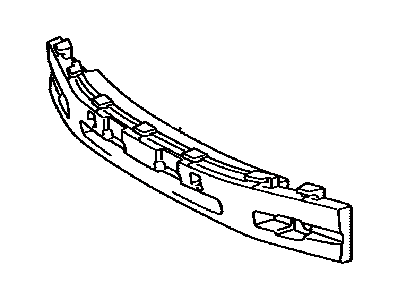 Lexus 52611-48140 ABSORBER, Front Bumper