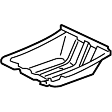 Lexus 58309-0E050 Plate Sub-Assy, Rear Floor