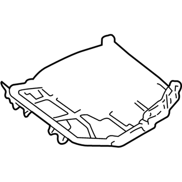 Lexus 71015-60140 Frame Sub-Assy, Rear Seat Cushion, RH