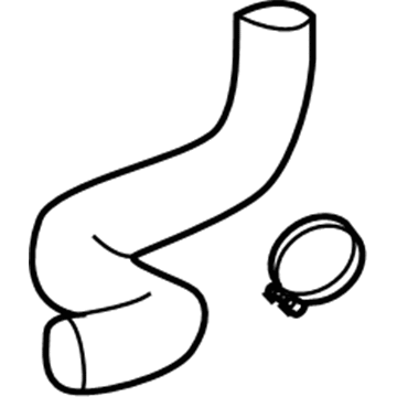 Lexus 16571-31420 Hose, Radiator, NO.1