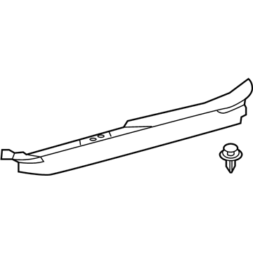 Lexus 67910-11010-J3 Plate Assembly, Door SCUFF