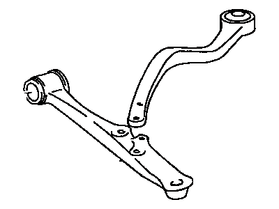 Lexus 48670-30240 Front Suspension Lower Control Arm Sub-Assembly, No.2 Left