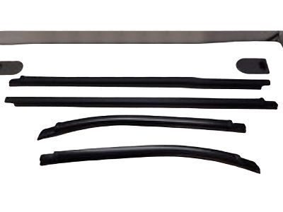 Lexus 68162-24010 Weatherstrip, Front Door Glass, Outer LH