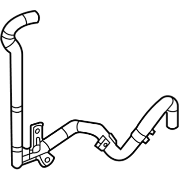 Lexus 16058-31060 Hose Sub-Assembly, RADIA