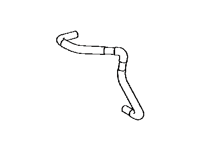 Lexus G1272-48010 Hose, Motor Cooling, NO.2