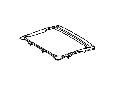 Lexus 63142-53030 Reinforcement, Roof