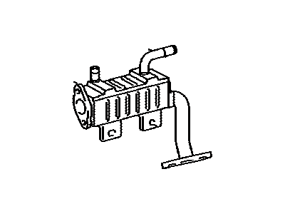 Lexus 25680-31040 Cooler Assembly, EGR