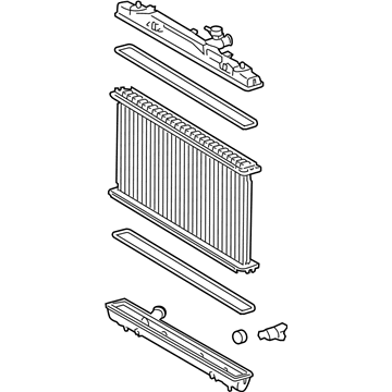 Lexus 16400-0P350 Radiator Assembly