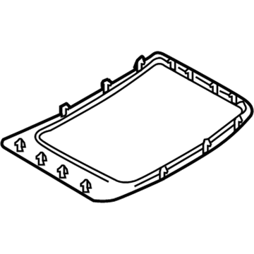 Lexus 63652-78010-C0 Cover, Roof Console