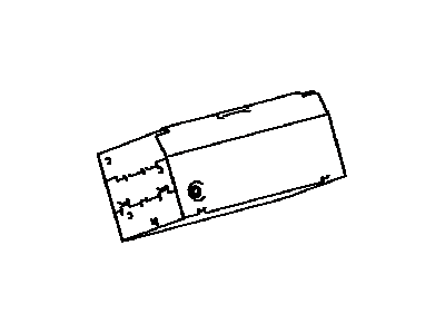 Lexus 86431-76030 Display, Display & N